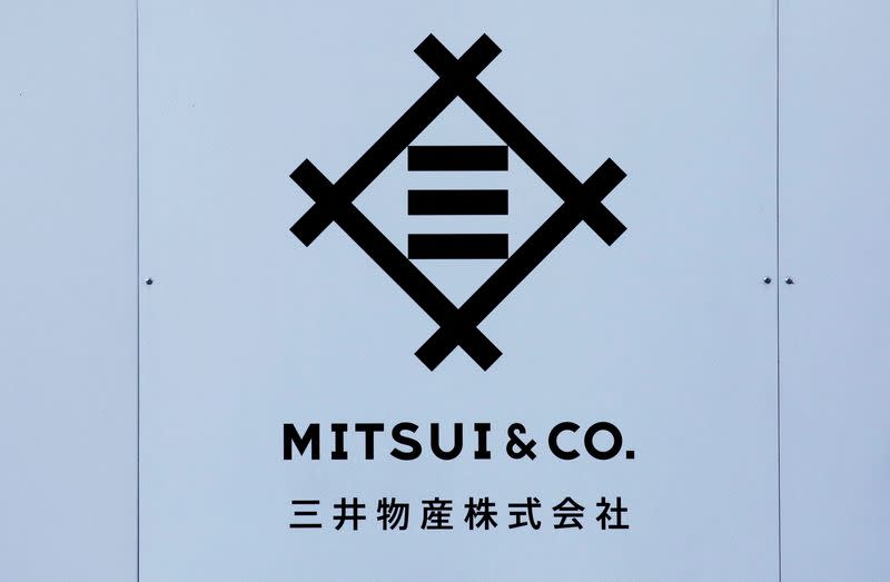 FILE PHOTO: Logo of Japanese trading company Mitsui & Co. is seen in Tokyo