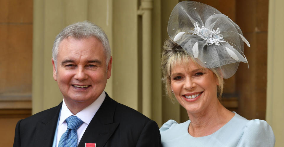 Eamonn Holmes with wife Ruth Langsford. (PA Images)