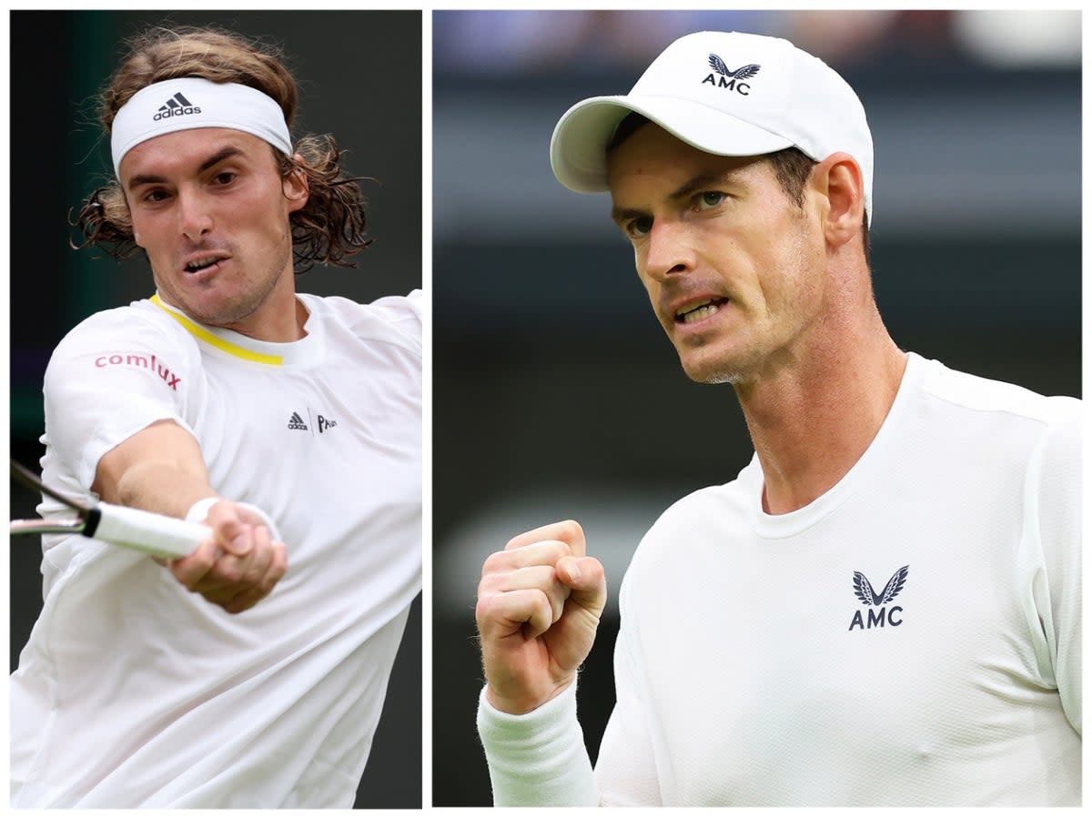 Andy Murray vs Stefanos Tsitsipas start time When is Wimbledon match?