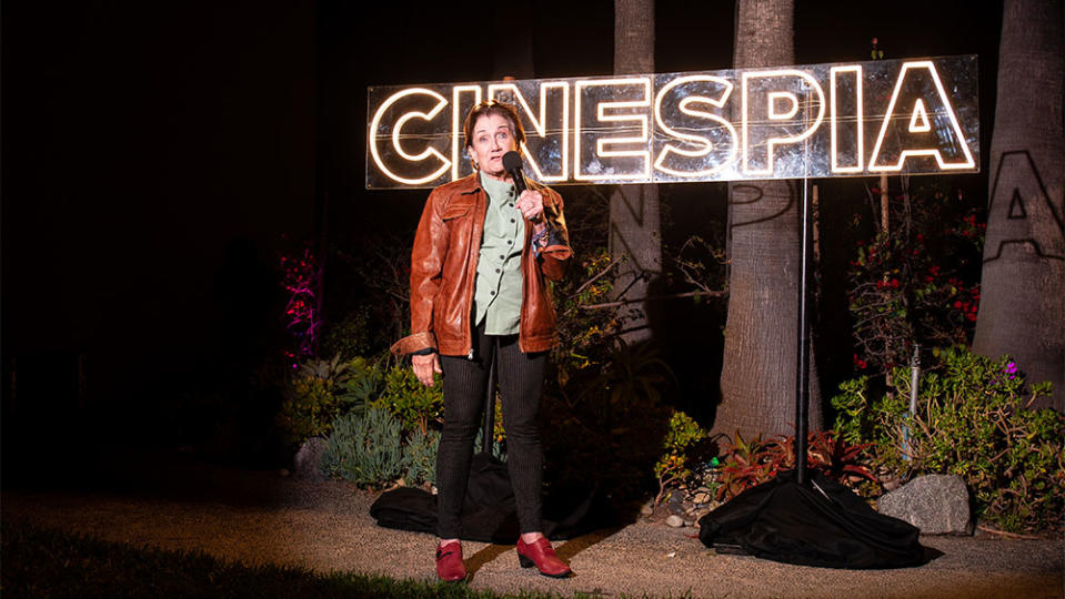 Martha Coolidge at Cinespia's Screening of Valley Girl