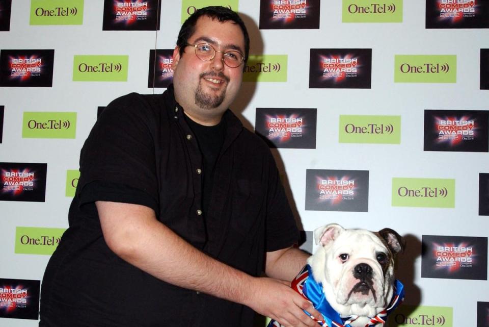 MacIntosh at the launch party for The British Comedy Awards in 2002 (PA)