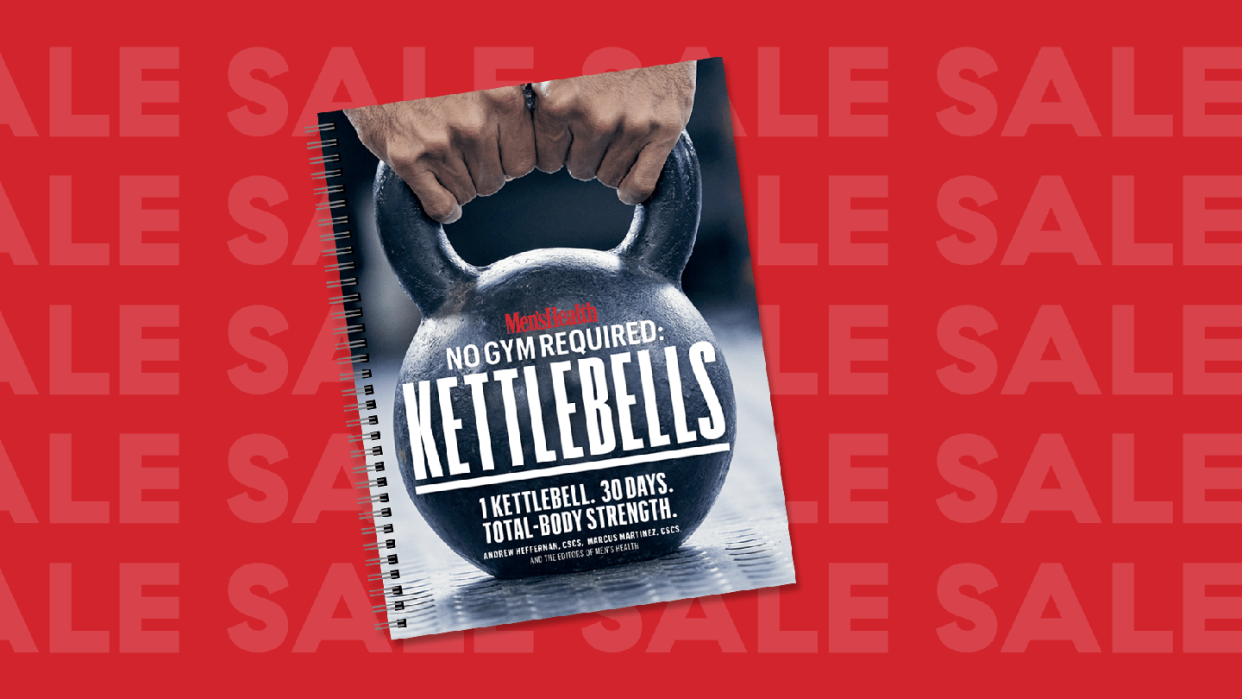 mens health no gym required kettlebells book