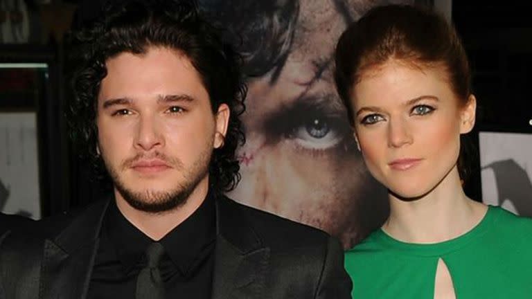 Kit Harington y Rose Leslie, comprometidos