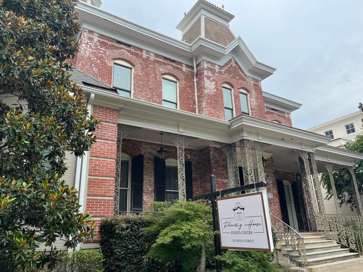 The historic Phinizy House on Greene Street in Augusta was reopened as a venue on Thursday, June 27, 2024.