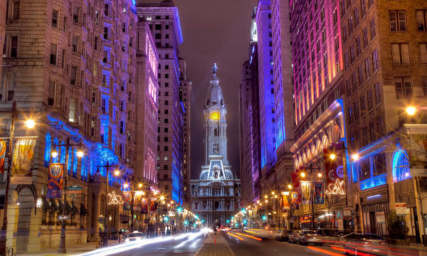 Center city Philadelphia