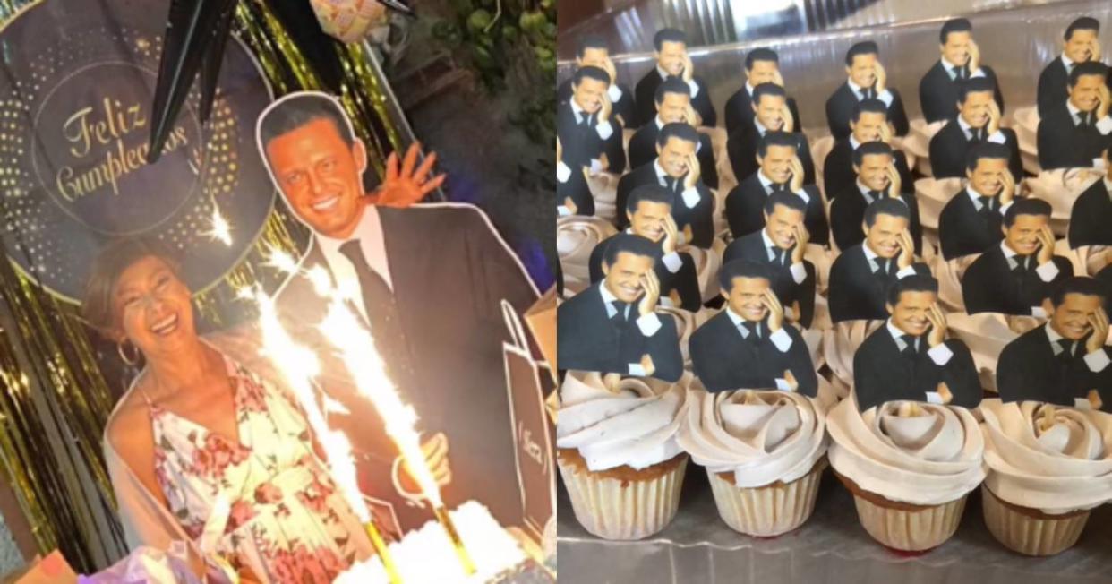 Mujer celebra su fiesta de cumpleaños con temática de Luis Miguel. Foto: Captura de video TikTok vía @mmjrmr