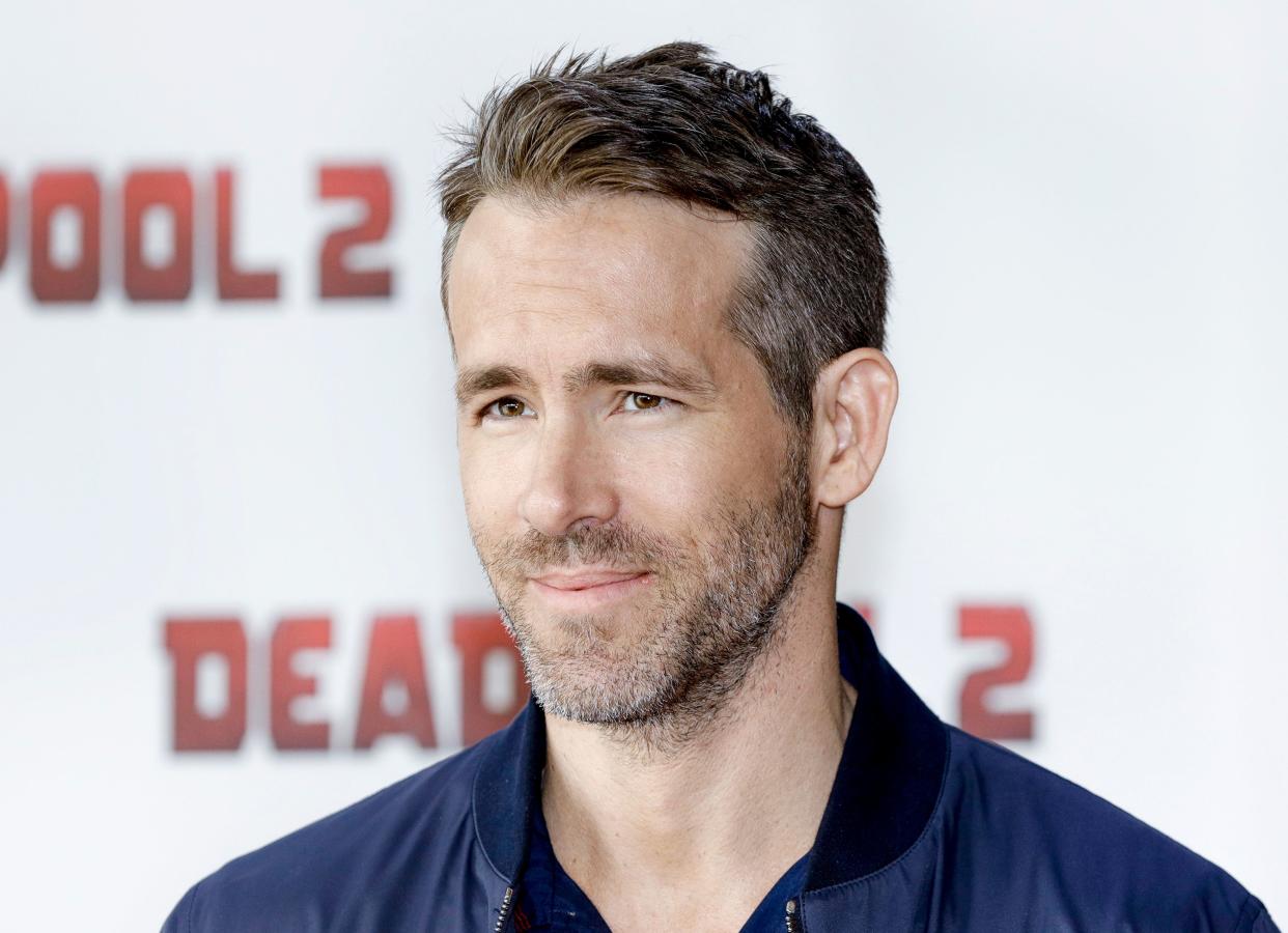 Ryan Reynolds attends the press conference for 'Deadpool 2' in 2018.&nbsp; (Photo: Isa Foltin via Getty Images)