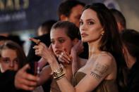 <p>Angelina Jolie et sa fille Shiloh</p>