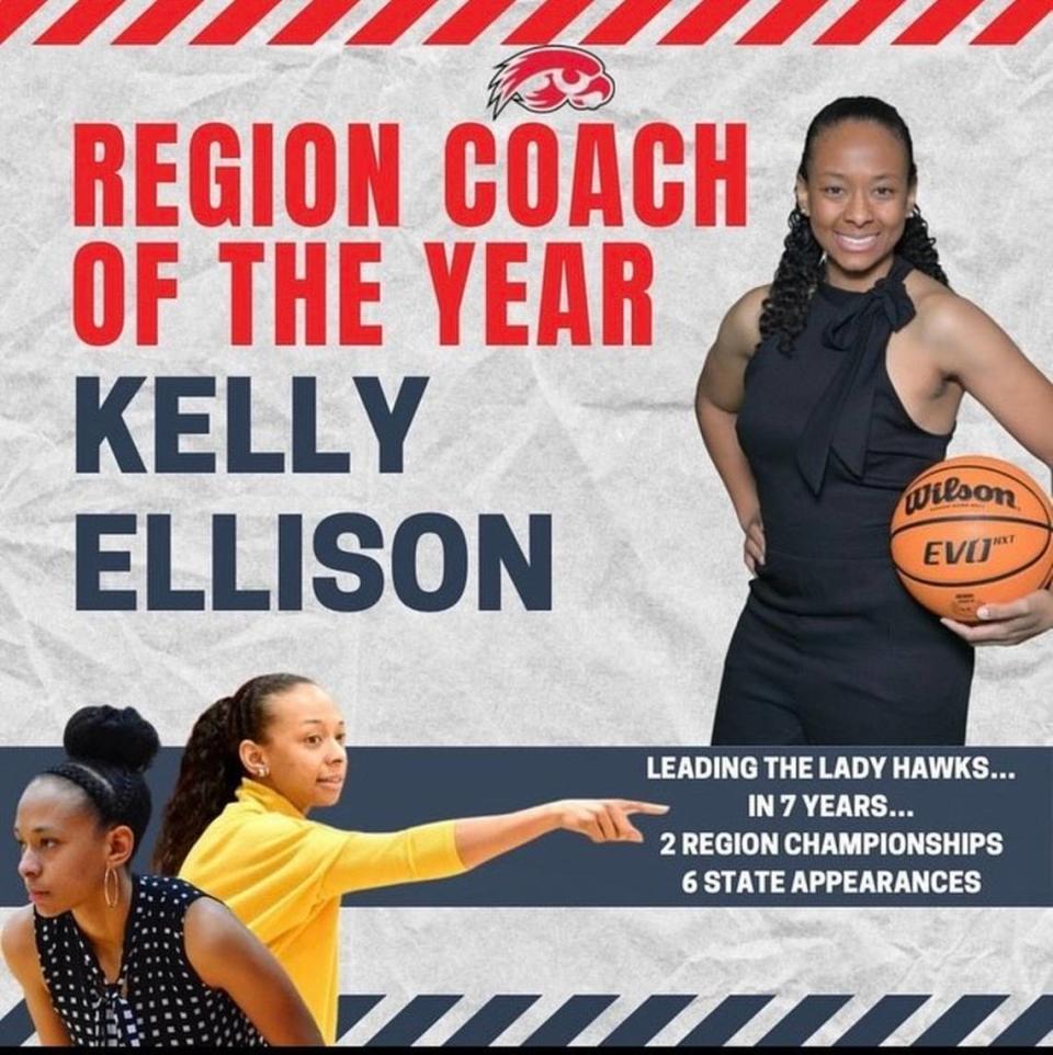 Hardaway High School girls basketball head coach Kelly Ellison graduated from the school in 2008.