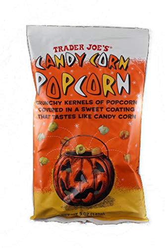4) Trader Joe’s Candy Corn Popcorn