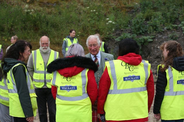 Prince of Wales visit to Scotland