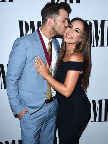 <p>Steve Granitz/WireImage</p> Andy Grammer and Aijia Grammer at the 64th Annual BMI Pop Awards on May 10, 2016 in Beverly Hills, California.