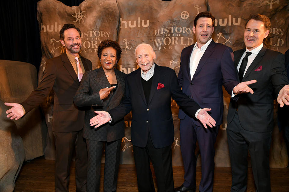 Nick Kroll, Wanda Sykes, Mel Brooks, Ike Barinholtz and David Stassen