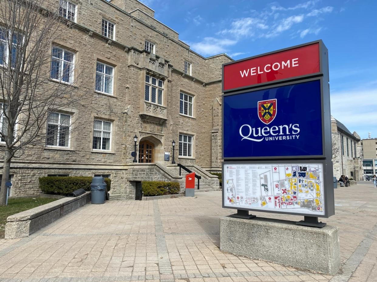 Queen's University is facing a projected deficit of $48 million, according to updates from university officials. (Michelle Allan/CBC - image credit)
