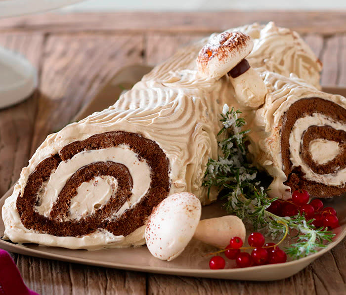 Mocha Yule Log