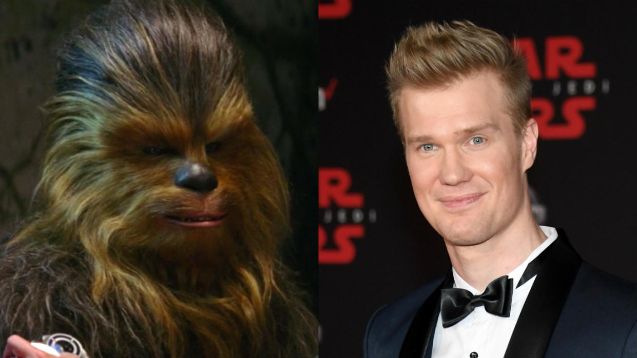 It’s time to talk about the fact that the new “Star Wars” actor for Chewbacca is a very attractive man