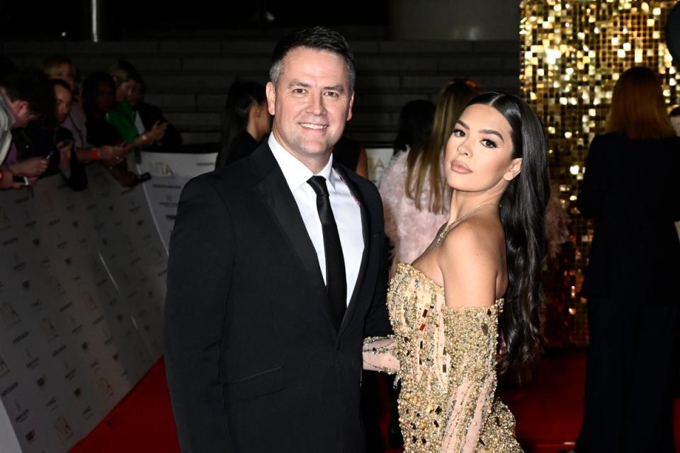 National Television Awards 2022: Michael and Gemma Owen (Gareth Cattermole/Getty Images)