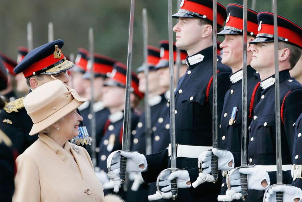 When she made Prince Harry crack up at a very serious moment.