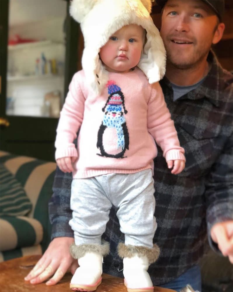 Bode Miller and daughter Emeline