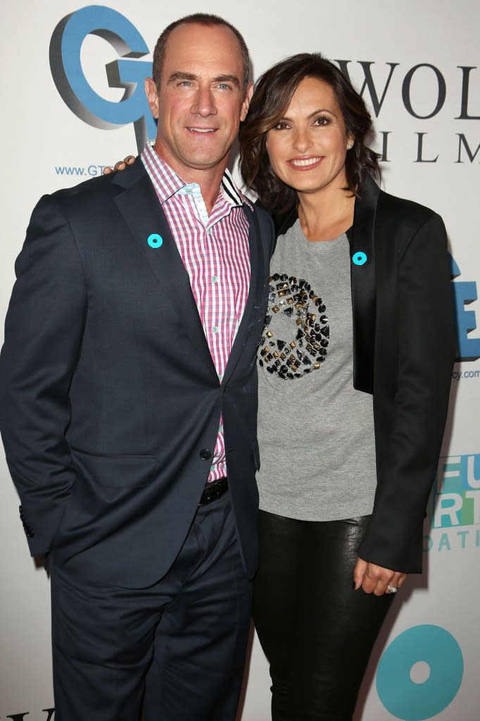 Mariska Hargitay Chris Meloni SVU