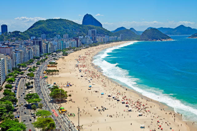 Copacabana beach, Rio De Janeiro