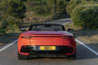 <p>With its top up, the DBS Volante provides just seven cubic feet of cargo space, three cubes less than the coupe. Drop the top, and that figure falls to six cubic feet.</p>