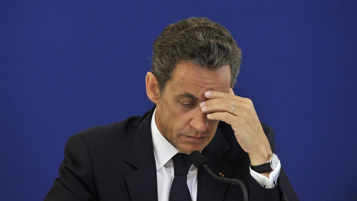 Gegen Sarkozy wurde ein Ermittlungsverfahren unter anderem wegen des Vorwurfs der unerlaubten Wahlkampffinanzierung eröfnet. Foto: Yoan Valat/epa/Archiv