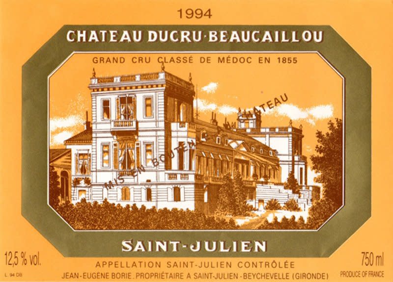 Château Ducru Beaucaillou wine label (1)