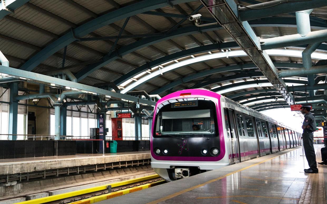 Bangalore's new metro system makes getting around the city a breeze