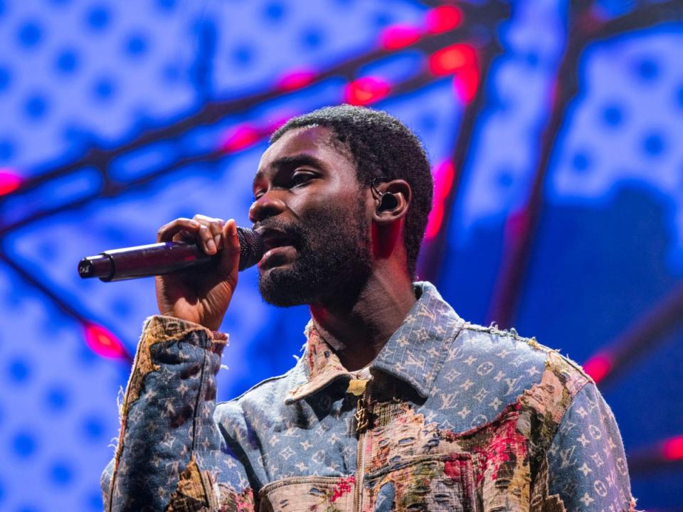 Dave performing at Reading festival (Vagner Vidal/Hyde News and Pictures/Shutterstock)