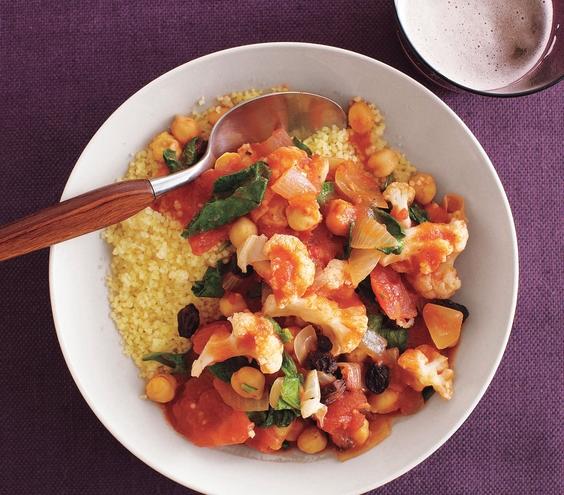 <p>Couscous is a miracle quick-cooking ingredient: Just cover it with hot water and allow it to steam for five minutes.<br> <br><strong>Get the recipe:</strong> <a rel="nofollow noopener" href="http://www.realsimple.com/food-recipes/browse-all-recipes/cauliflower-chickpea-stew-couscous-00000000046443/index.html" target="_blank" data-ylk="slk:Cauliflower and Chickpea Stew With Couscous;elm:context_link;itc:0;sec:content-canvas" class="link ">Cauliflower and Chickpea Stew With Couscous</a></p>