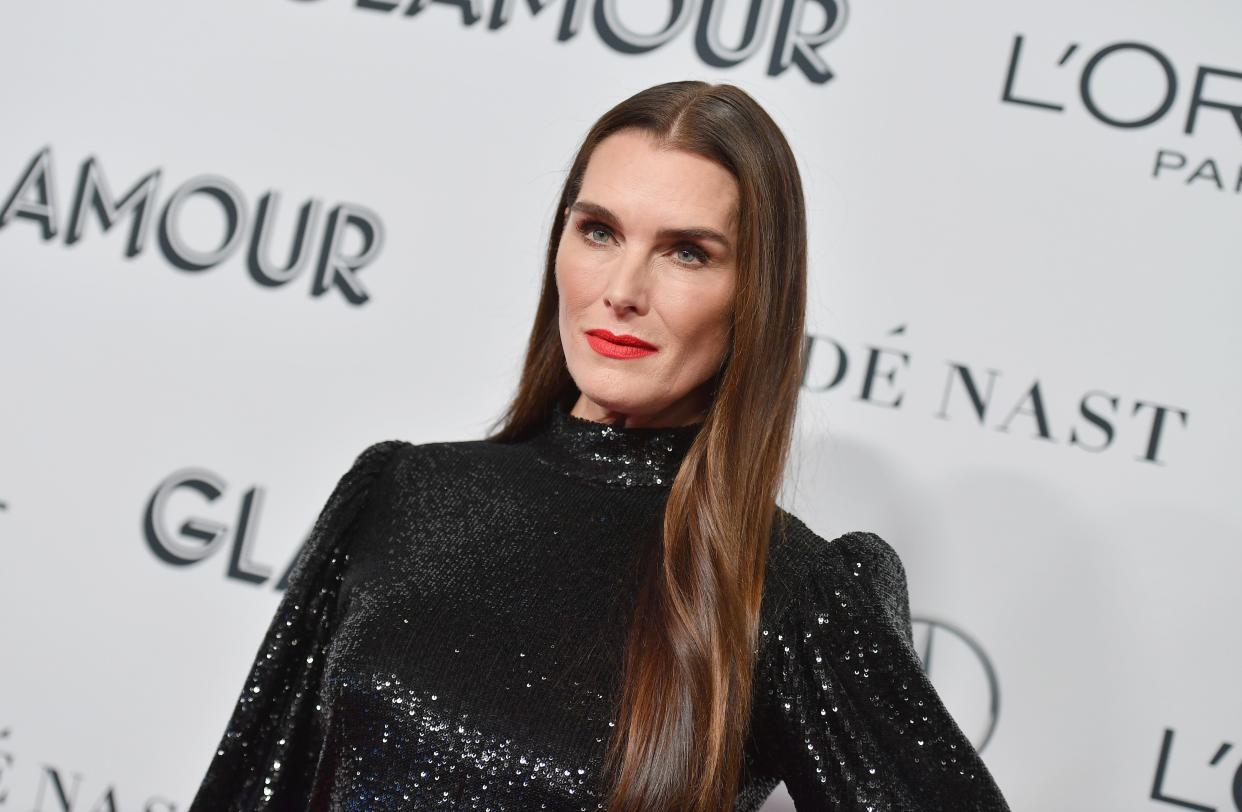 Brooke Shields showed off her impressive workout on social media. (Photo: ANGELA WEISS/AFP via Getty Images)