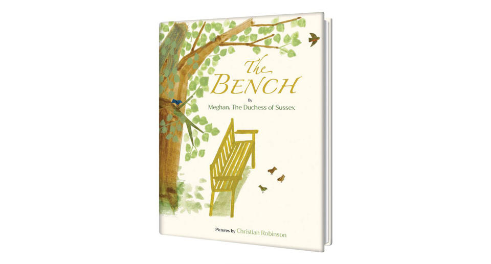 The front cover of Meghan Markle's book, The Bench