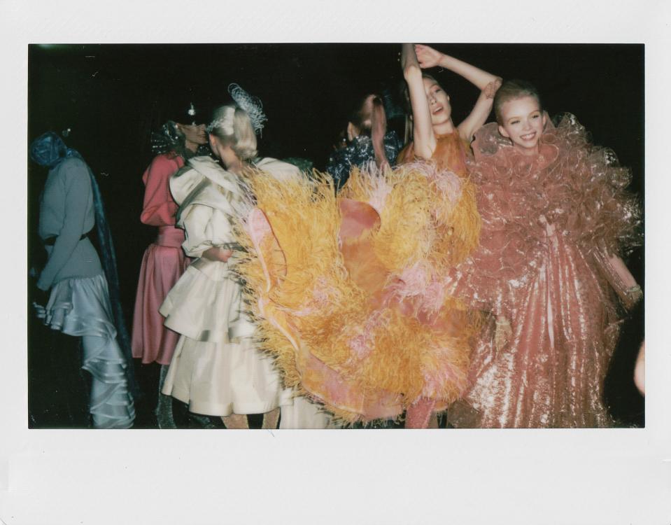 Corey Tenold is sharing unseen Polaroids from Chanel, Marc Jacobs, and more of the season’s best shows here.