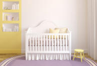 Any new cot purchased in Australia will adhere to the Australian Safety Standards, which are strict guidelines on cot measurements, design and safety, so you can rest easy. If you're purchasing a cot second-hand, check out government's guidelines at www.productsafety.gov.au. You may like to consider a cot that transforms into a toddler bed for later, too. Another option is to purchase a moveable bassinette for your littlie to snooze in for the early months and have a cot for later. When you're decking out the cot, "quilts, pillows, bumpers, doonas and sheepskins go against all the safety standards according to SIDS," says Nicole Pierotti, of advisory service www.babysmiles.com.au. If you'd like to use these items to spruce up the nursery that's fine, just make sure to remove them when putting bub in the cot. See www.sidsandkids.org for more on safe sleeping.