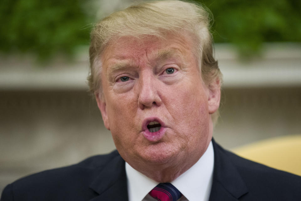 Trump odia a Huawei, pero no por los motivos que él hace ver. (AP Photo/Alex Brandon, File)