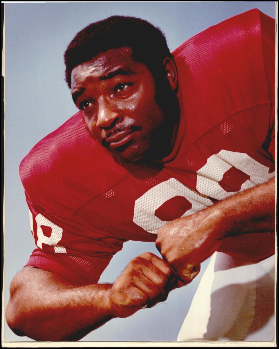 OU defensive lineman Lucious Selmon pictured in 1972.