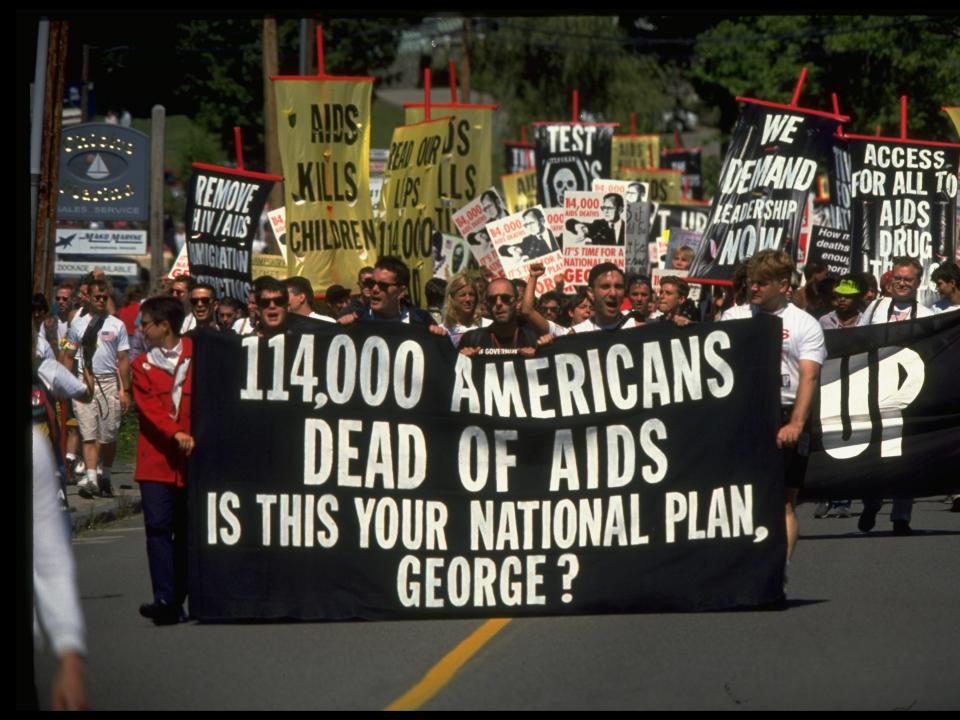 aids protest