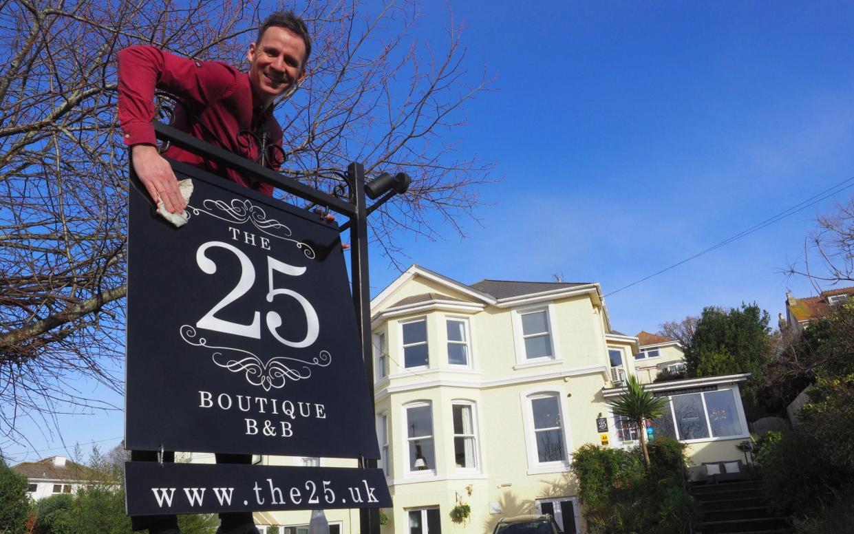 The 25 Boutique at Torquay, Devon is the best B&B in the world, - REX