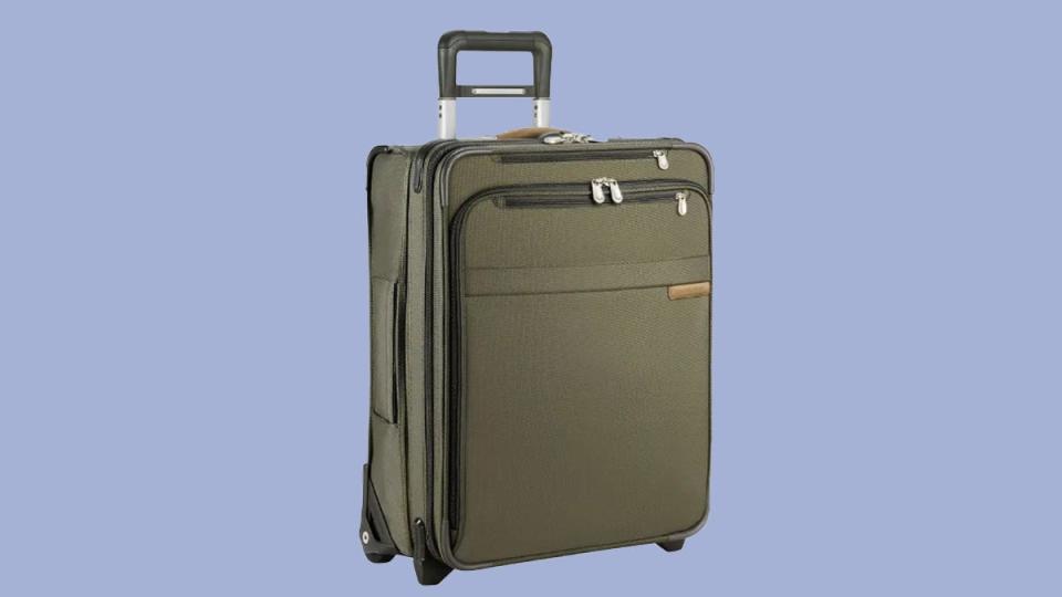 Customers found this Briggs & Riley carry-on luggage spacious and lightweight.