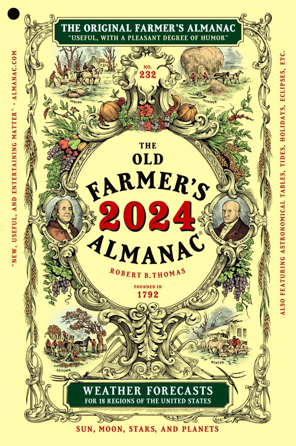 The 2024 Old Farmer's Almanac. Photo Provided