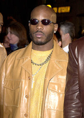 DMX partyin' up at the Westwood premiere of Warner Brothers' Exit Wounds