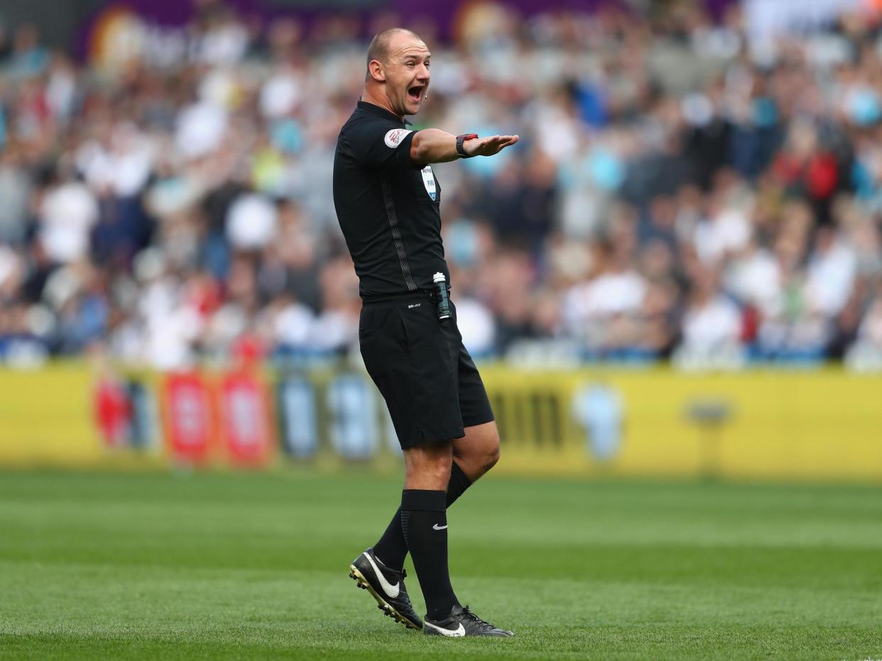 Bobby Madley was considered one of the Premier League's leading referees: Getty