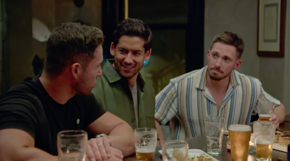 MAFS' boys' night