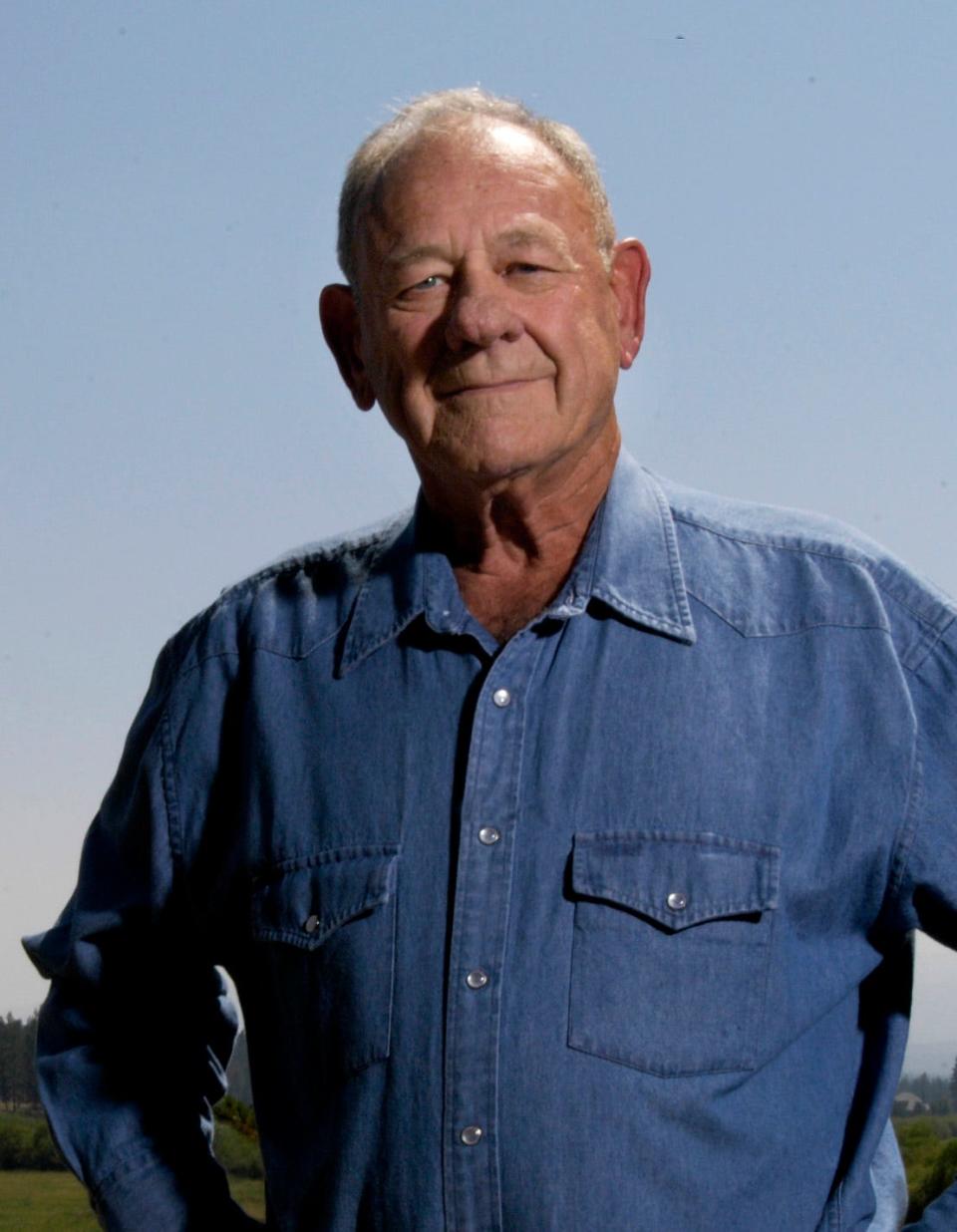 Judge Alfred Theodore "Ted" Goodwin in 2004 at his home in Sisters.