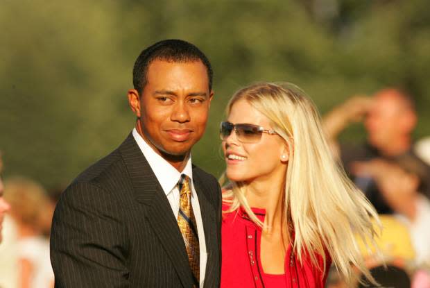 <p>IMAGO / Icon Sportswire</p><p>In 2009, <strong><a href="https://www.yahoo.com/lifestyle/tiger-woods-net-worth-2023-151916378.html" data-ylk="slk:Tiger Woods;elm:context_link;itc:0;sec:content-canvas;outcm:mb_qualified_link;_E:mb_qualified_link;ct:story;" class="link  yahoo-link">Tiger Woods</a></strong> publicly admitted to cheating on then-wife <strong>Elin Nordegren</strong> after a car crash near their home kicked off a series of lurid headlines about Woods’ extramarital affairs. Woods completed a 45-day treatment program but lost tons of his golf sponsorships and took a break from sports. The former couple finalized their divorce in August 2010. </p>