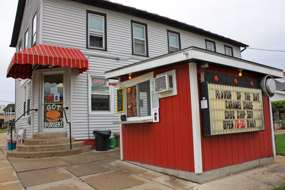 Wedl's Hamburger Stand has been operating at this spot on the corner of Racine and Center streets in Jefferson since the early 20th century.