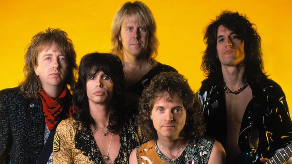  Aerosmith in 1986. 