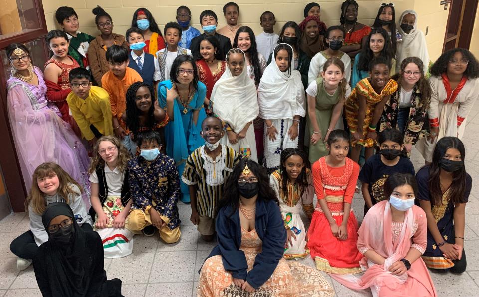Licking Heights Central and Middle schools each held a "Cultural Celebration Day" on May 20, 2022. Everyone was encouraged to wear traditional dress or something that represents their culture as part of the student driven event.