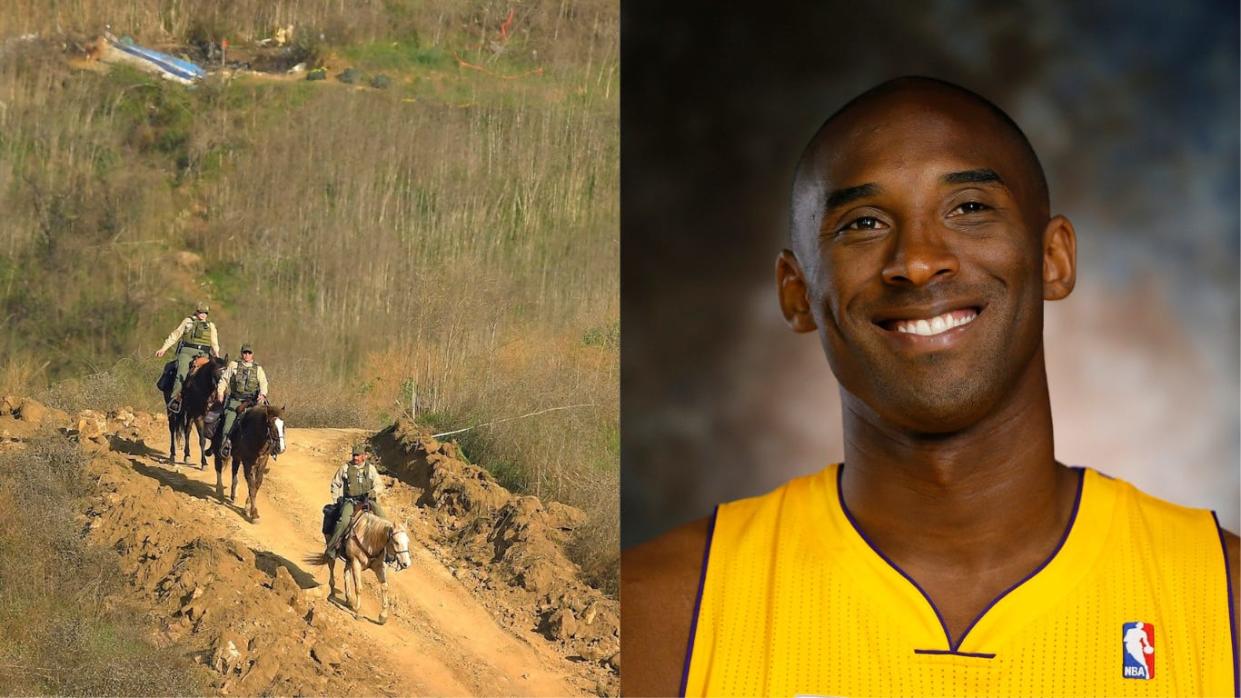 kobe bryant crash site officers